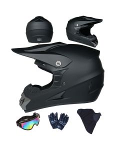 Lätt fullface ATV-hjälm för barn, pojkar och flickor